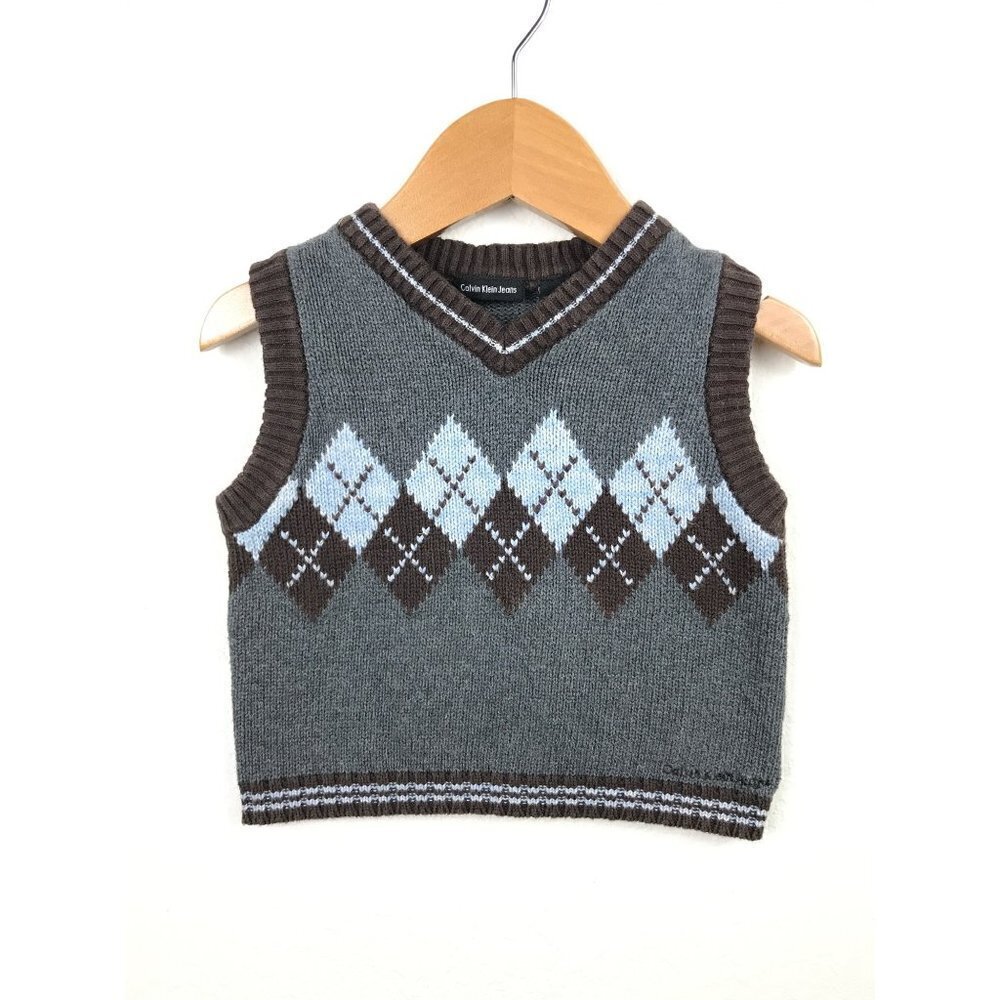 Calvin Klein Infant Knit Vest Size 12 Months